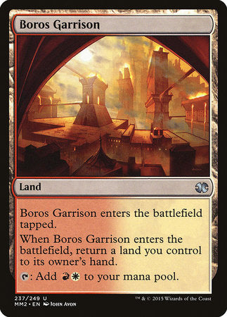 Boros Garrison [Modern Masters 2015] | Exor Games New Glasgow