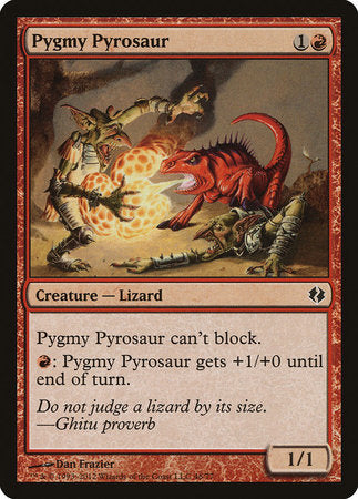 Pygmy Pyrosaur [Duel Decks: Venser vs. Koth] | Exor Games New Glasgow