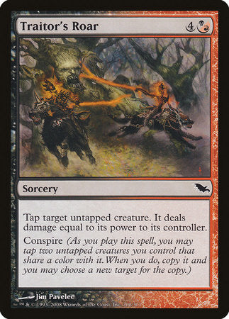 Traitor's Roar [Shadowmoor] | Exor Games New Glasgow