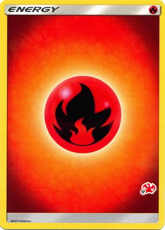 Fire Energy (Charizard Stamp #17) [Battle Academy 2020] | Exor Games New Glasgow