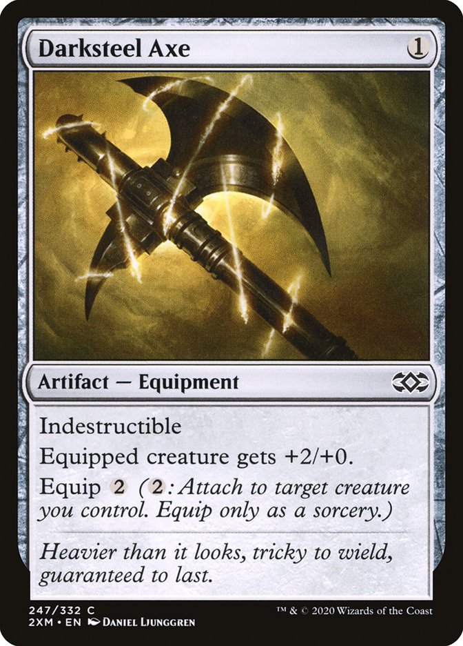 Darksteel Axe [Double Masters] | Exor Games New Glasgow