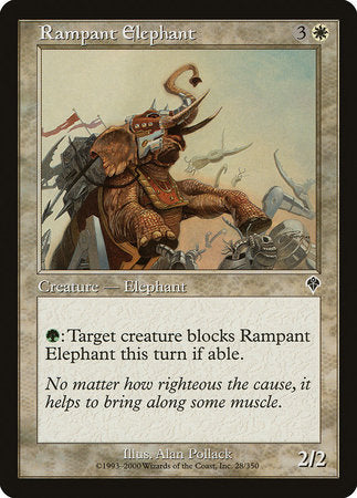 Rampant Elephant [Invasion] | Exor Games New Glasgow