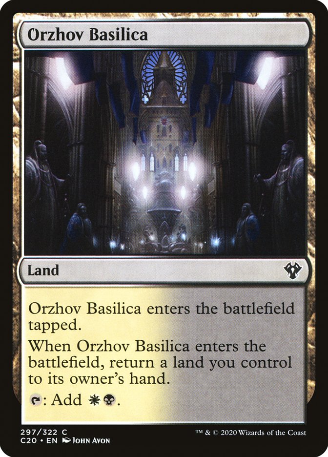 Orzhov Basilica [Commander 2020] | Exor Games New Glasgow