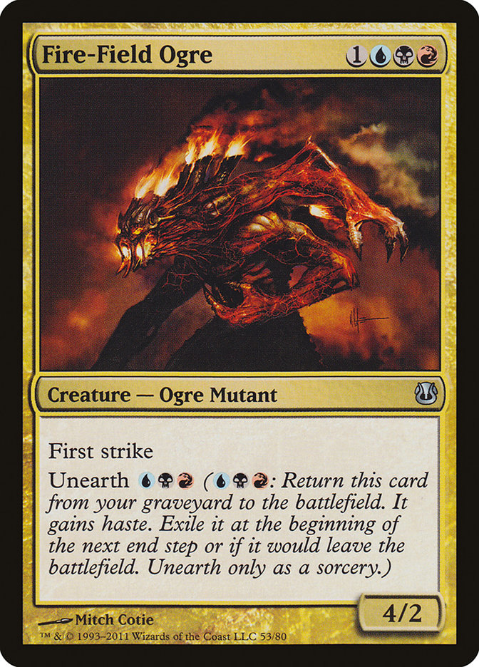 Fire-Field Ogre [Duel Decks: Ajani vs. Nicol Bolas] | Exor Games New Glasgow