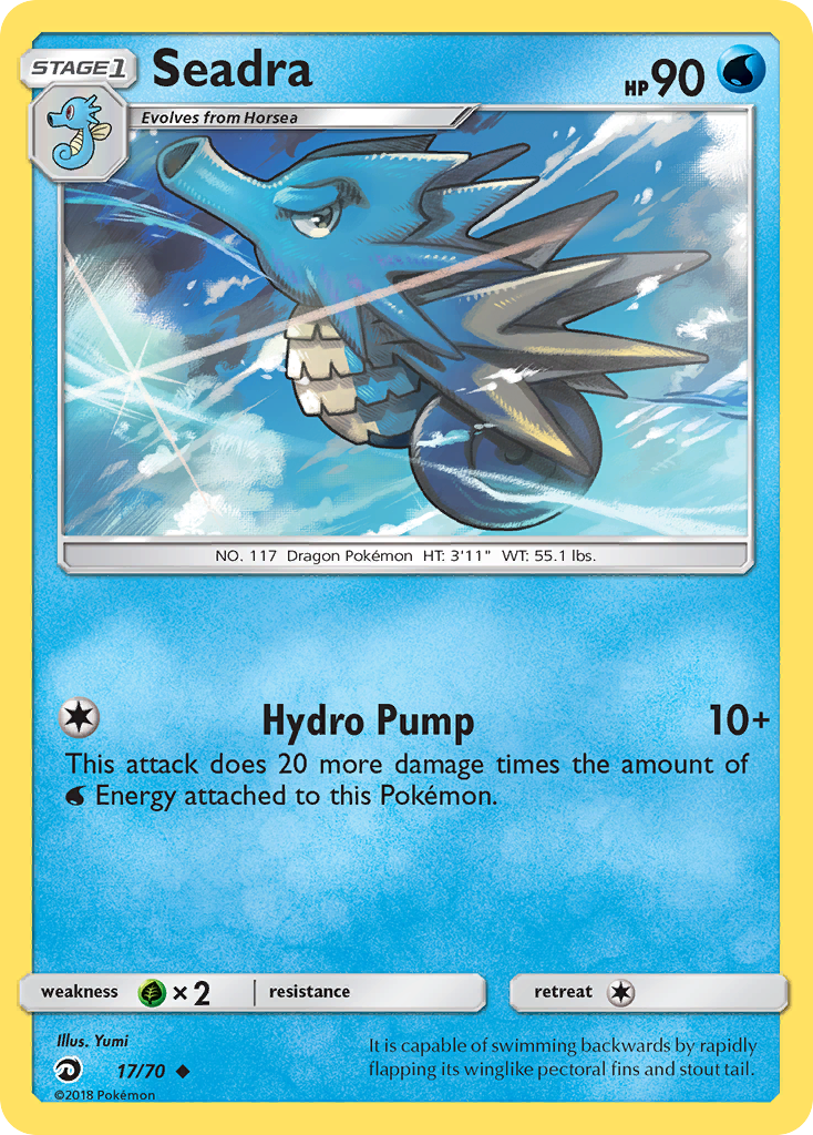 Seadra (17/70) [Sun & Moon: Dragon Majesty] | Exor Games New Glasgow