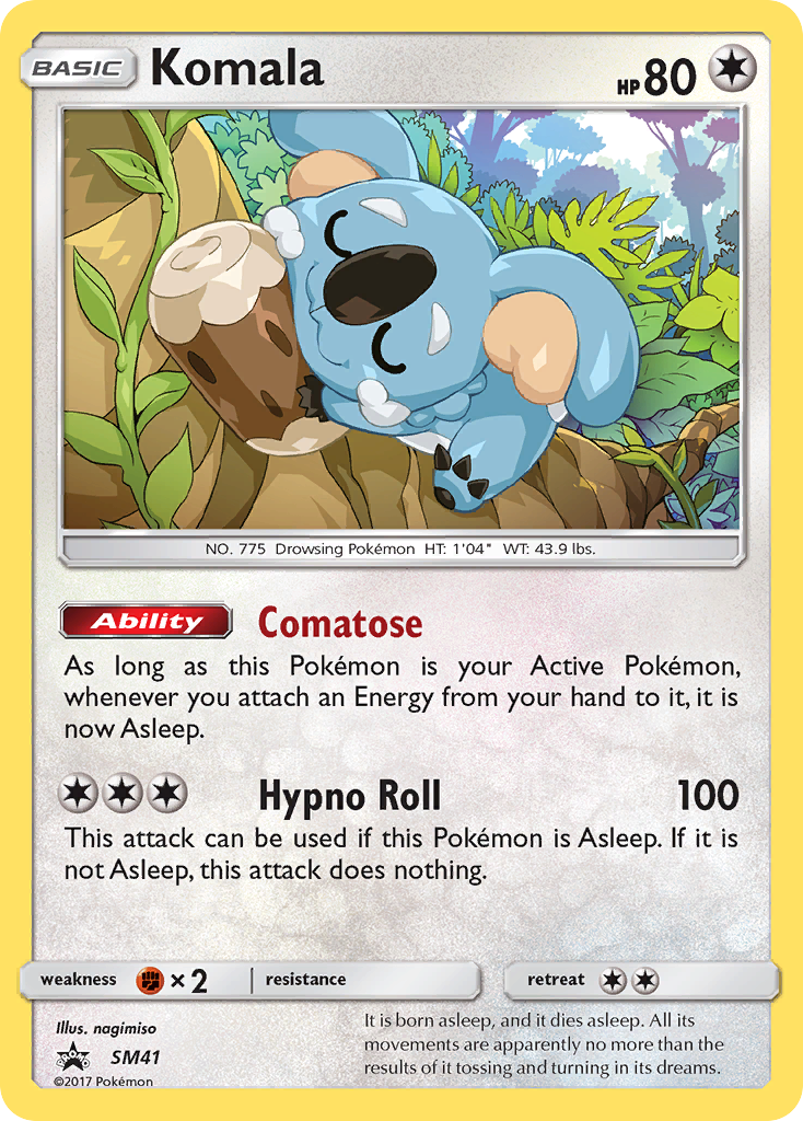 Komala (SM41) [Sun & Moon: Black Star Promos] | Exor Games New Glasgow