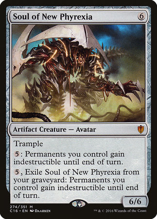 Soul of New Phyrexia [Commander 2016] | Exor Games New Glasgow