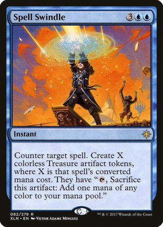 Spell Swindle [Ixalan Promos] | Exor Games New Glasgow