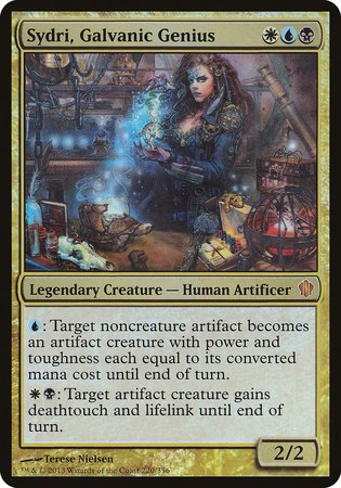 Sydri, Galvanic Genius (Commander 2013) [Commander 2013 Oversized] | Exor Games New Glasgow