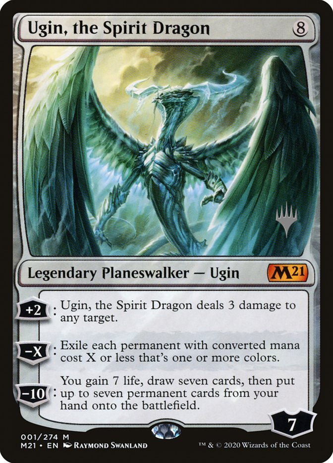 Ugin, the Spirit Dragon (Promo Pack) [Core Set 2021 Promos] | Exor Games New Glasgow