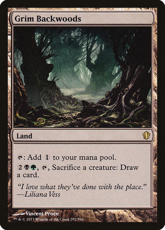Grim Backwoods [Commander 2013] | Exor Games New Glasgow