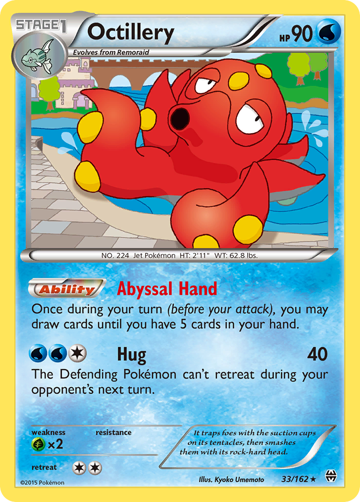 Octillery (33/162) [XY: BREAKthrough] | Exor Games New Glasgow