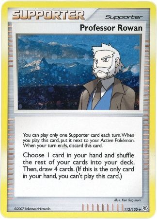 Professor Rowan (112/130) (Cosmos Holo) [Diamond & Pearl: Base Set] | Exor Games New Glasgow