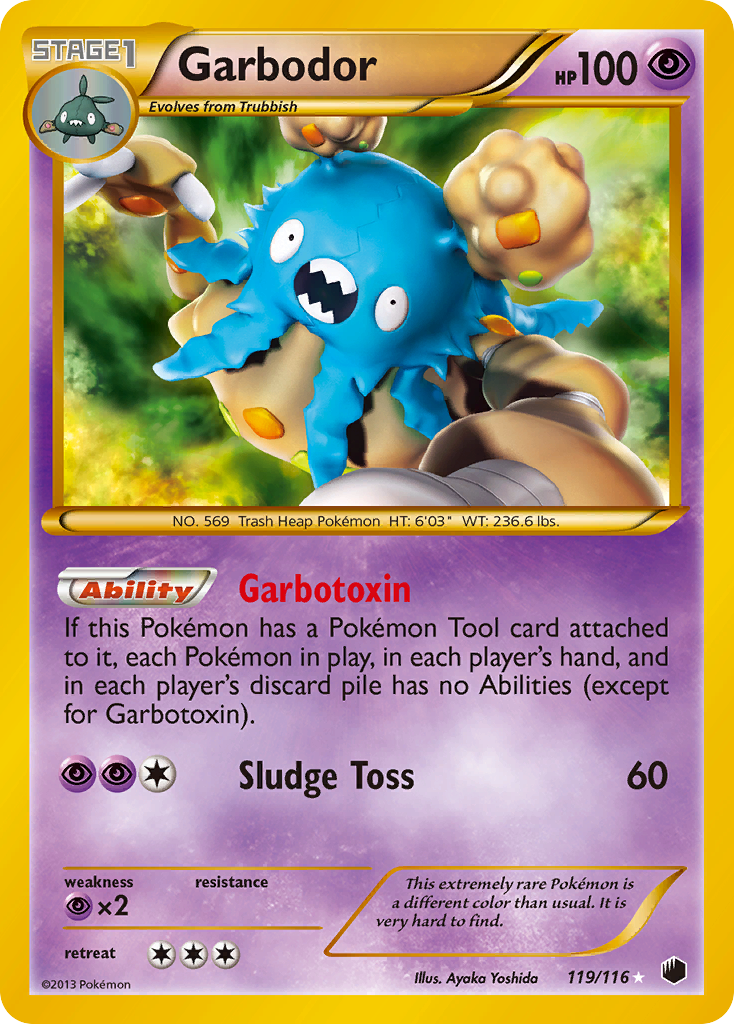 Garbodor (119/116) [Black & White: Plasma Freeze] | Exor Games New Glasgow