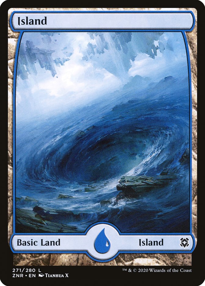 Island (271) [Zendikar Rising] | Exor Games New Glasgow