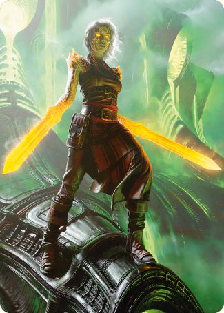 Nahiri, the Unforgiving Art Card [Phyrexia: All Will Be One Art Series] | Exor Games New Glasgow