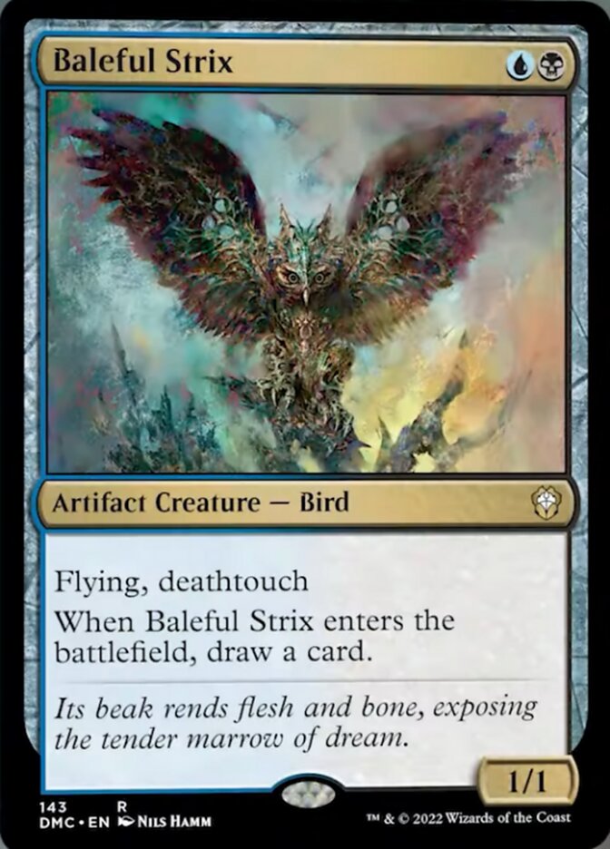 Baleful Strix [Dominaria United Commander] | Exor Games New Glasgow