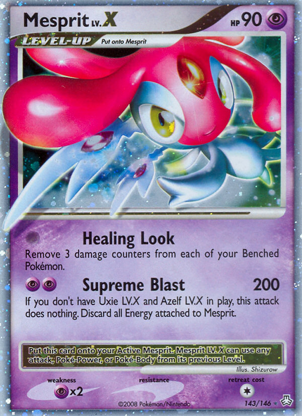 Mesprit LV.X (143/146) [Diamond & Pearl: Legends Awakened] | Exor Games New Glasgow