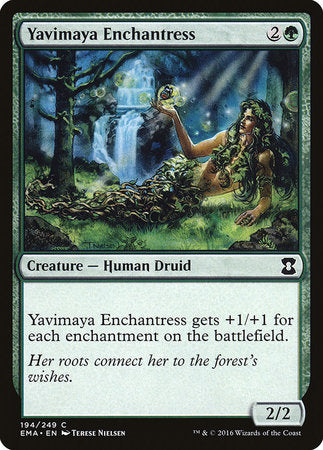 Yavimaya Enchantress [Eternal Masters] | Exor Games New Glasgow