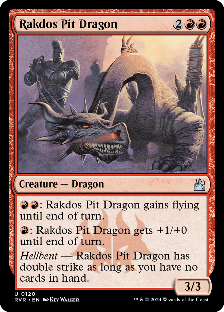 Rakdos Pit Dragon [Ravnica Remastered] | Exor Games New Glasgow