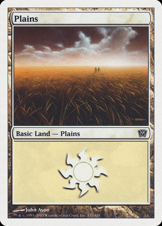 Plains (331) [Ninth Edition] | Exor Games New Glasgow