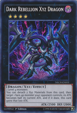 Dark Rebellion Xyz Dragon [NECH-EN053] Secret Rare | Exor Games New Glasgow