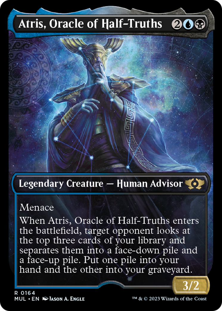 Atris, Oracle of Half-Truths (Halo Foil) [Multiverse Legends] | Exor Games New Glasgow