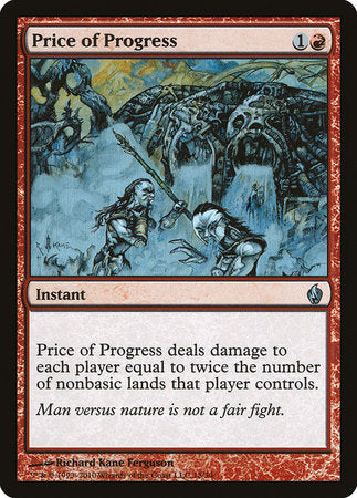 Price of Progress [Premium Deck Series: Fire and Lightning] | Exor Games New Glasgow