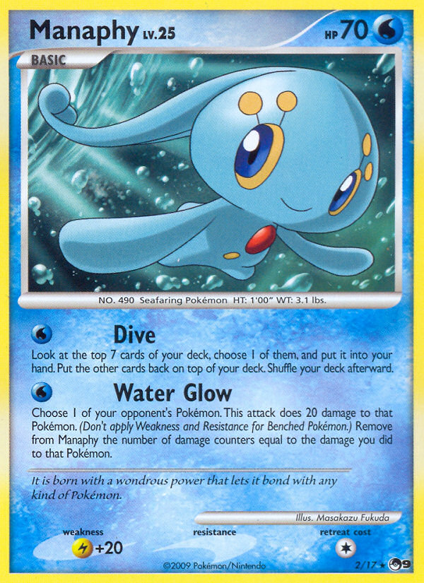 Manaphy (2/17) [POP Series 9] | Exor Games New Glasgow