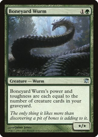 Boneyard Wurm [Innistrad] | Exor Games New Glasgow