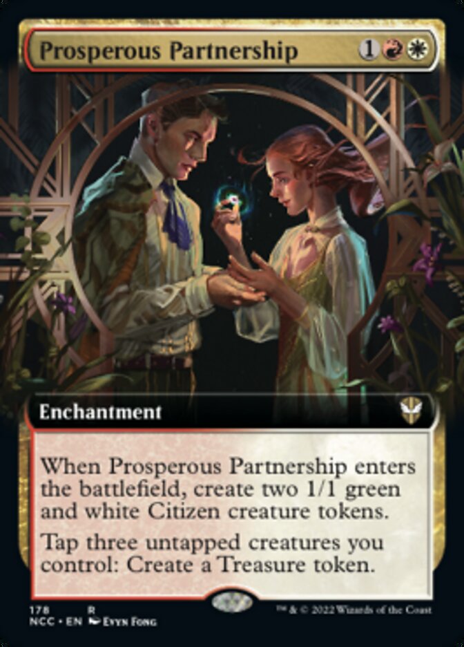 Prosperous Partnership (Extended Art) [Streets of New Capenna Commander] | Exor Games New Glasgow