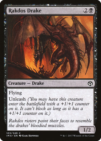 Rakdos Drake [Iconic Masters] | Exor Games New Glasgow