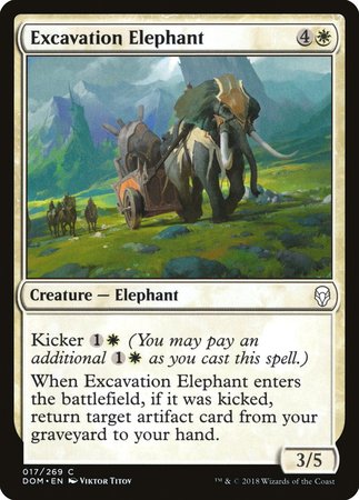 Excavation Elephant [Dominaria] | Exor Games New Glasgow