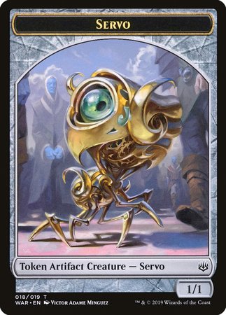 Servo Token [War of the Spark Tokens] | Exor Games New Glasgow