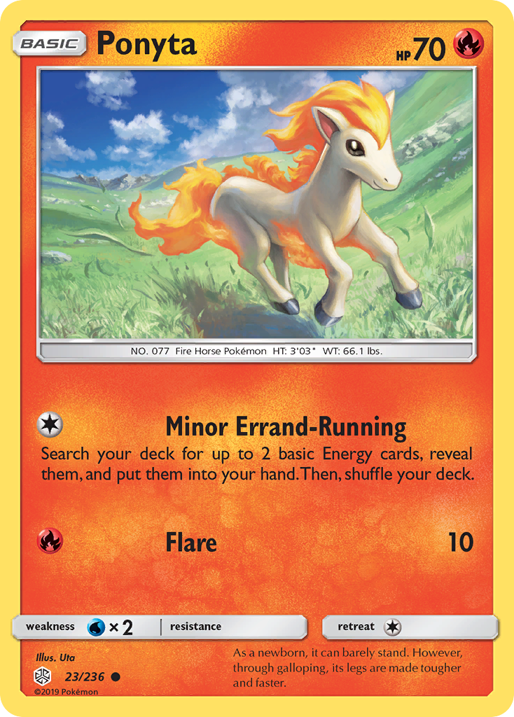 Ponyta (23/236) [Sun & Moon: Cosmic Eclipse] | Exor Games New Glasgow