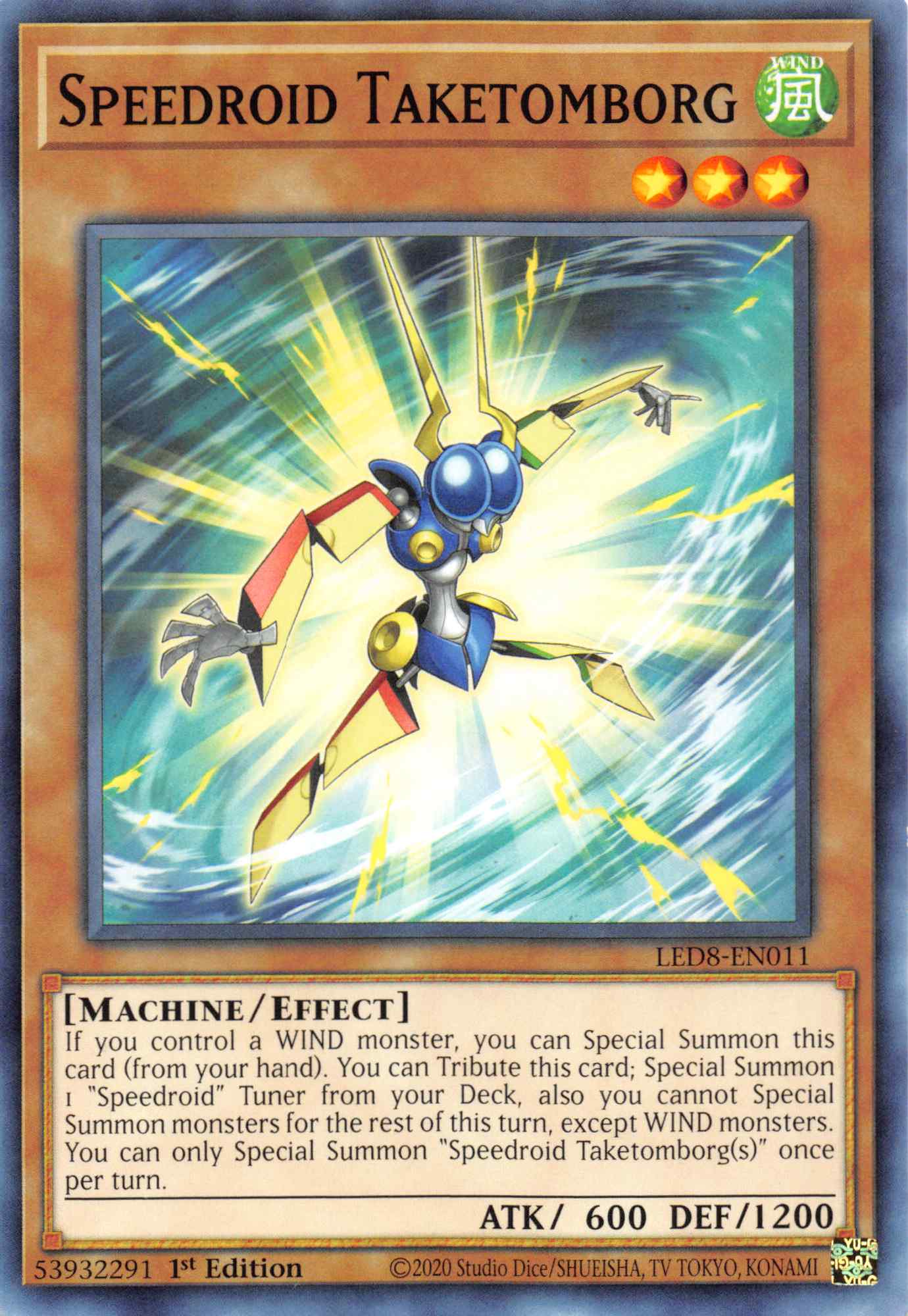 Speedroid Taketomborg [LED8-EN011] Common | Exor Games New Glasgow