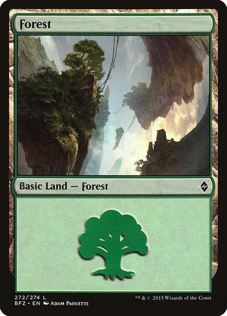 Forest (272) [Battle for Zendikar] | Exor Games New Glasgow