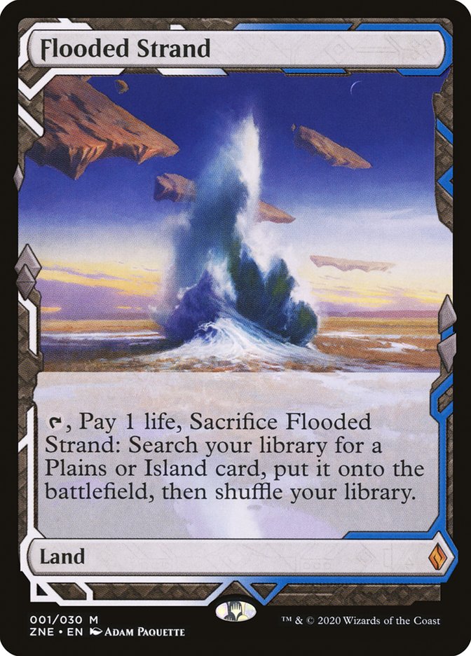 Flooded Strand [Zendikar Rising Expeditions] | Exor Games New Glasgow