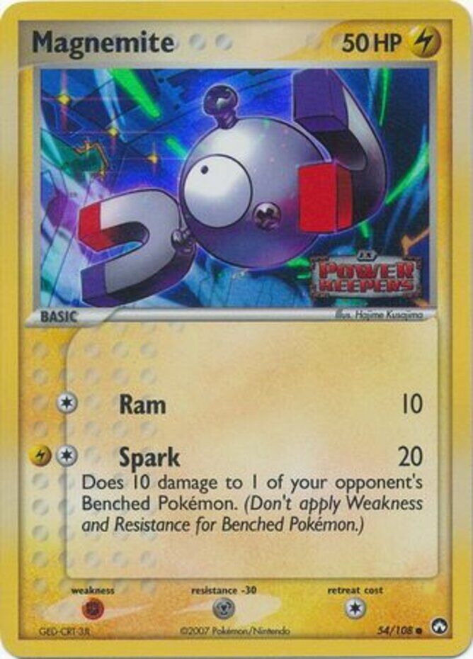 Magnemite (54/108) (Stamped) [EX: Power Keepers] | Exor Games New Glasgow