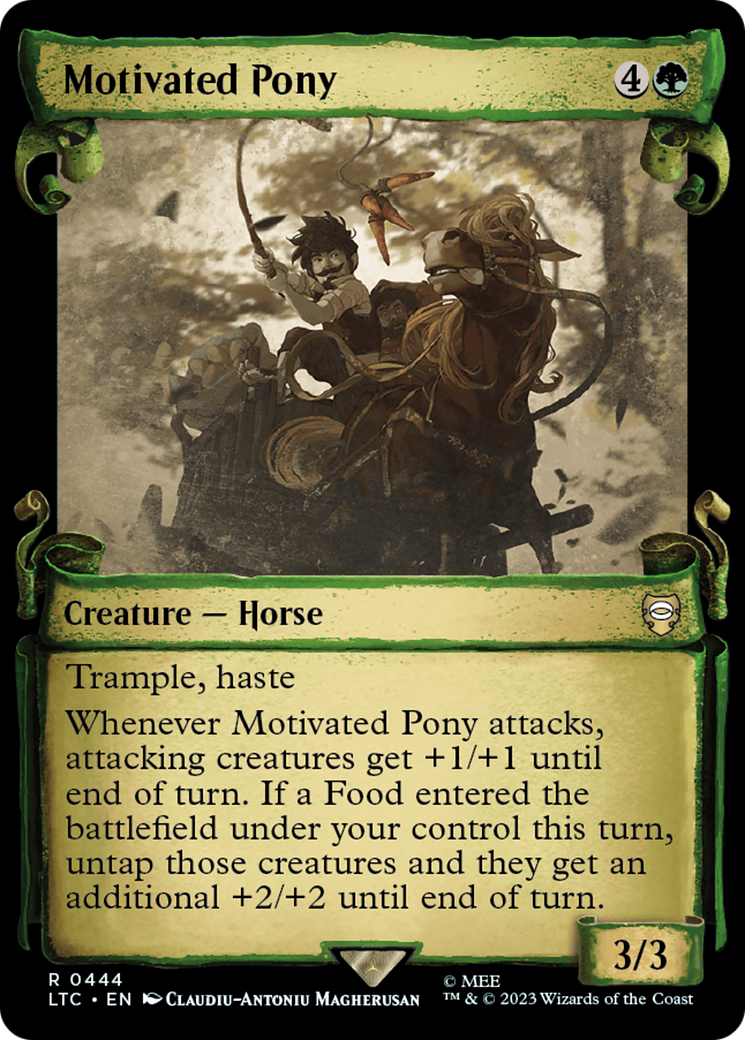 Motivated Pony [The Lord of the Rings: Tales of Middle-Earth Commander Showcase Scrolls] | Exor Games New Glasgow