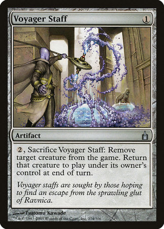 Voyager Staff [Ravnica: City of Guilds] | Exor Games New Glasgow