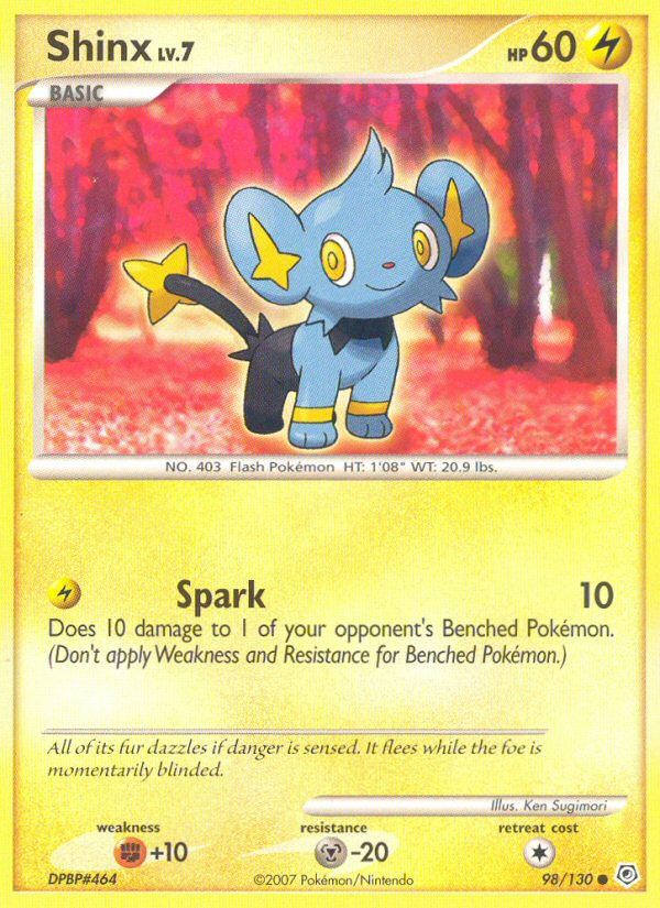 Shinx (98/130) [Diamond & Pearl: Base Set] | Exor Games New Glasgow