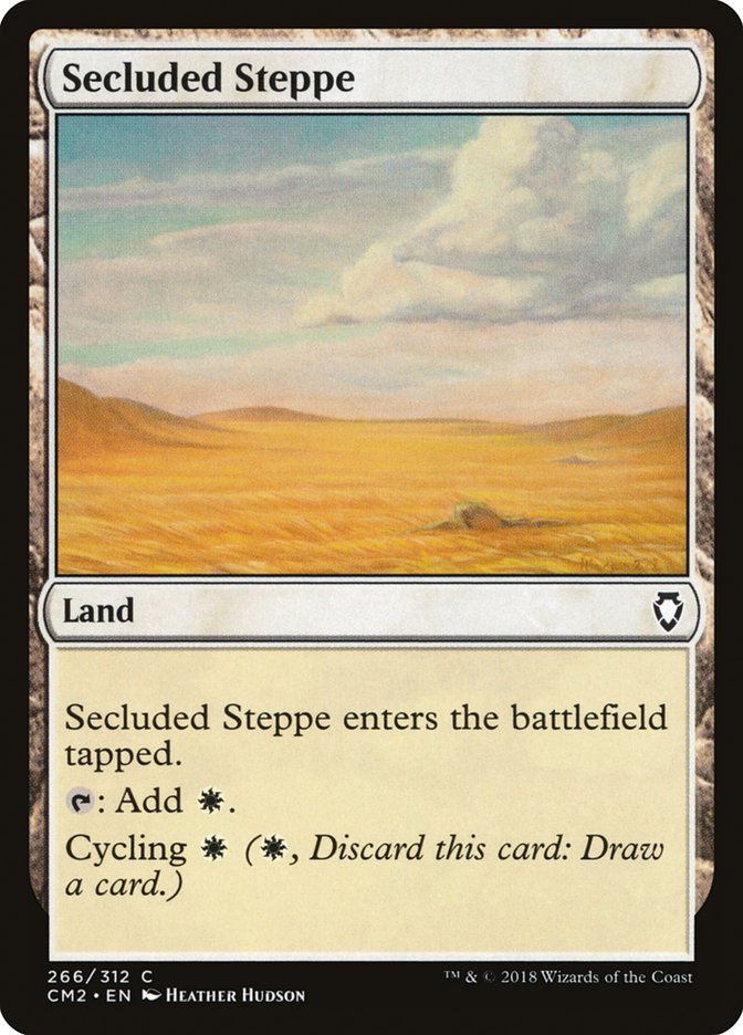 Secluded Steppe [Commander Anthology Volume II] | Exor Games New Glasgow