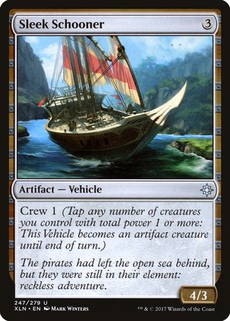 Sleek Schooner [Ixalan] | Exor Games New Glasgow