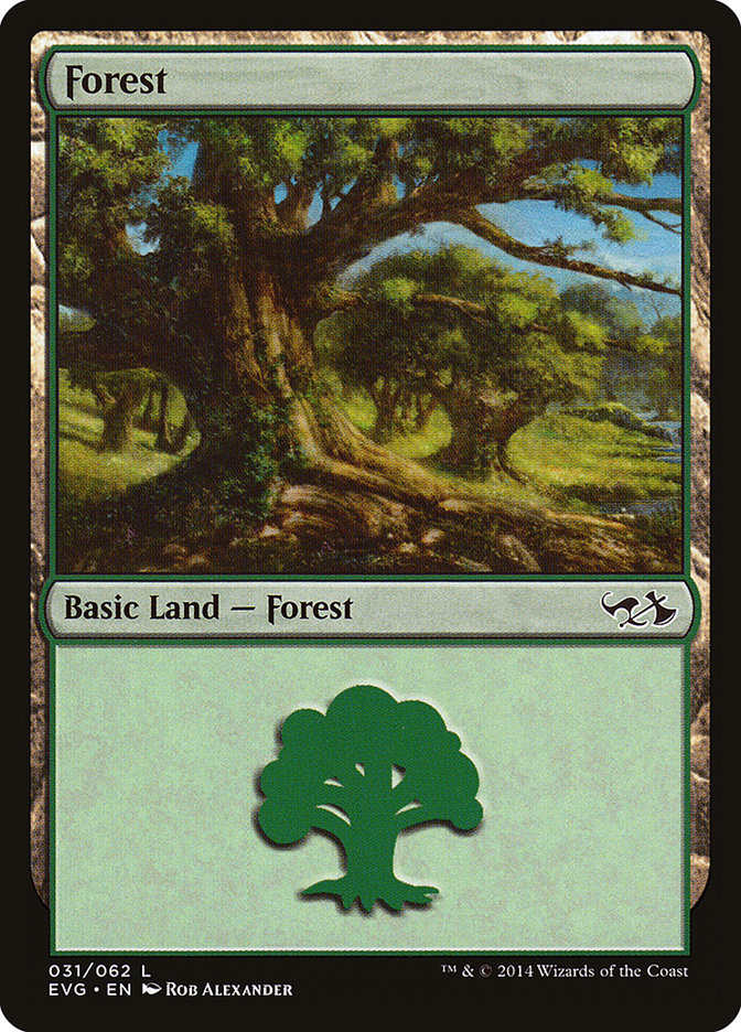 Forest (31) (Elves vs. Goblins) [Duel Decks Anthology] | Exor Games New Glasgow