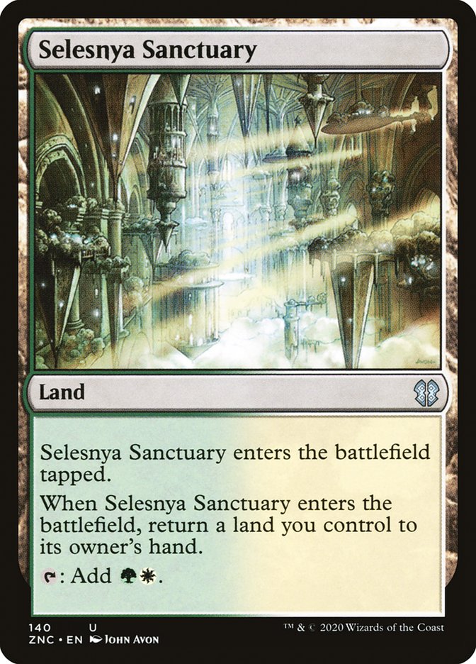 Selesnya Sanctuary [Zendikar Rising Commander] | Exor Games New Glasgow