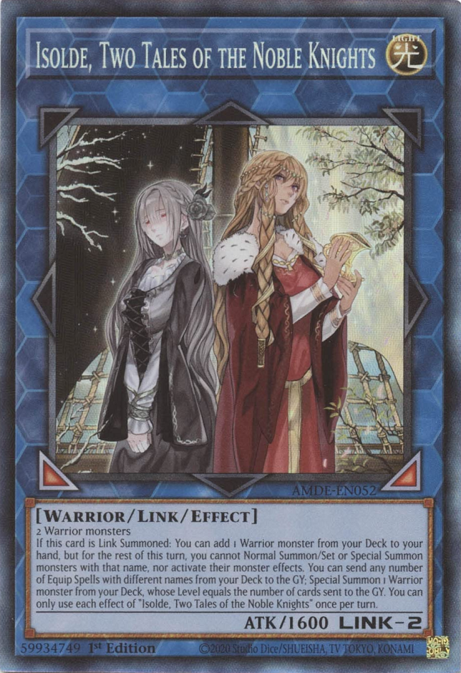 Isolde, Two Tales of the Noble Knights [AMDE-EN052] Collector's Rare | Exor Games New Glasgow