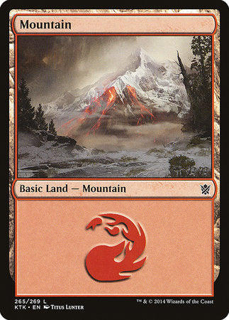 Mountain (265) [Khans of Tarkir] | Exor Games New Glasgow