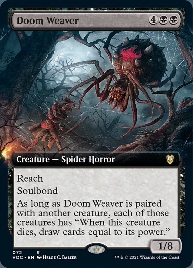 Doom Weaver (Extended) [Innistrad: Crimson Vow Commander] | Exor Games New Glasgow