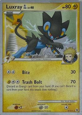 Luxray GL LV.48 (9/111) (Happy Luck - Mychael Bryan) [World Championships 2010] | Exor Games New Glasgow